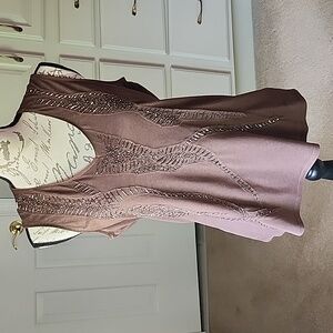 Coldwater Creek beaded tank top